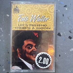 Fats Waller Let's Pretend There's a Moon HTF Cassette Compilation Jazz Piano